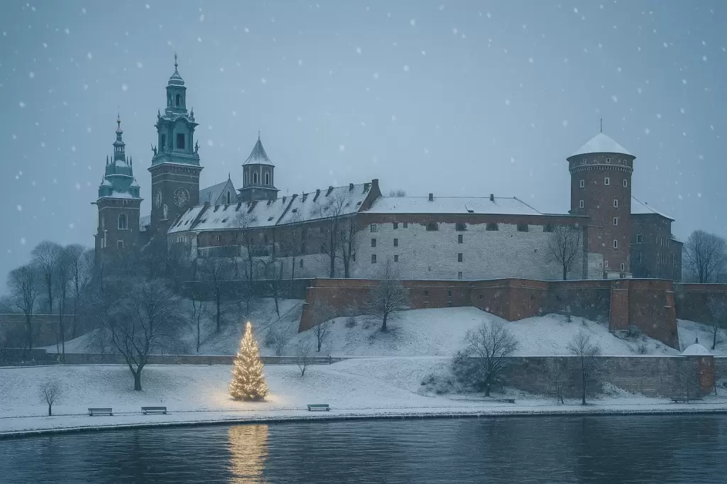 Organizacja firmowej kolacji bożonarodzeniowej w okolicy Wawelu