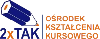 Logo Ośrodek Kształcenia Kursowego 2xTAK